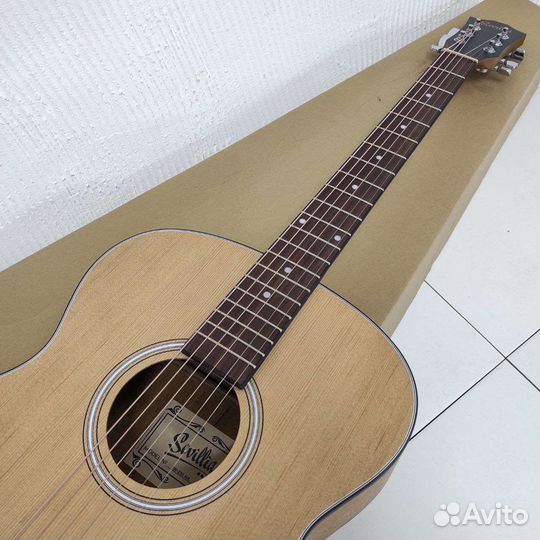 Гитара акустическая новая Sevillia ель+меранти