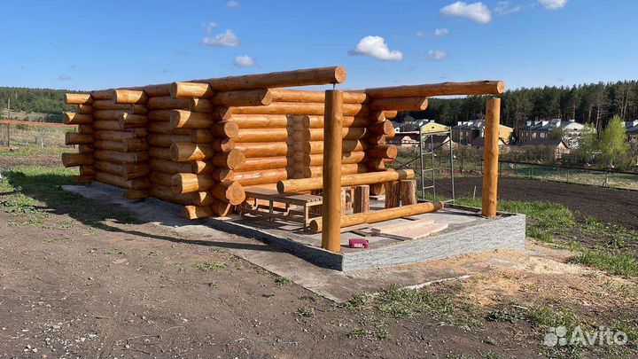 Сруб дома. Сруб бани.Изготовление срубов