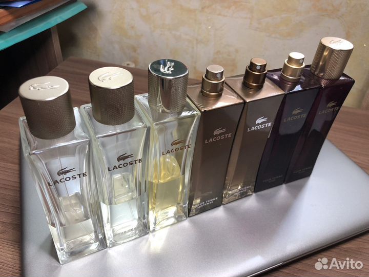 Оригинал. Lacoste. Остатки во флаконах