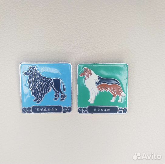 Значки СССР собаки