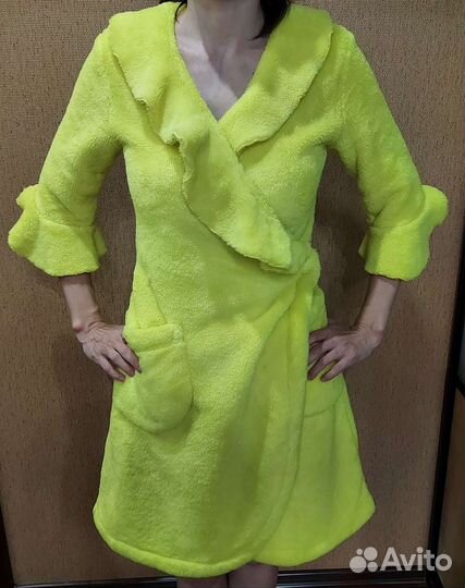 Теплый женский халат р-р 42-44