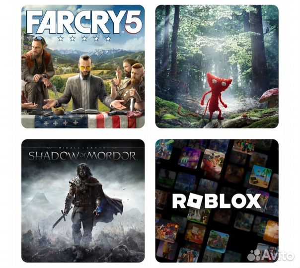 Sony PlayStation 4 Slim 1tb с играми