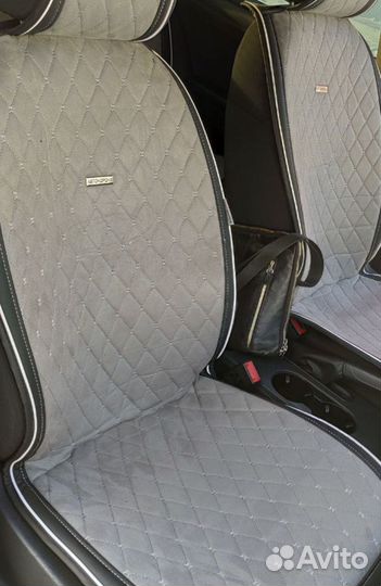 Накидки из алькантары на Volkswagen getta 2013