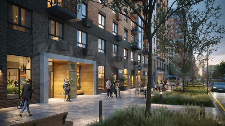 3-к. квартира, 78,4 м², 6/17 эт.