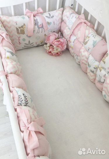 Бортики в кроватку