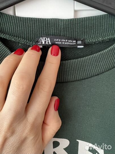 Толстовка zara свитшот Zara