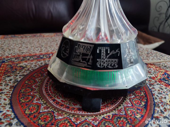 Светильник ночник Ракета Космос Агитация СССР