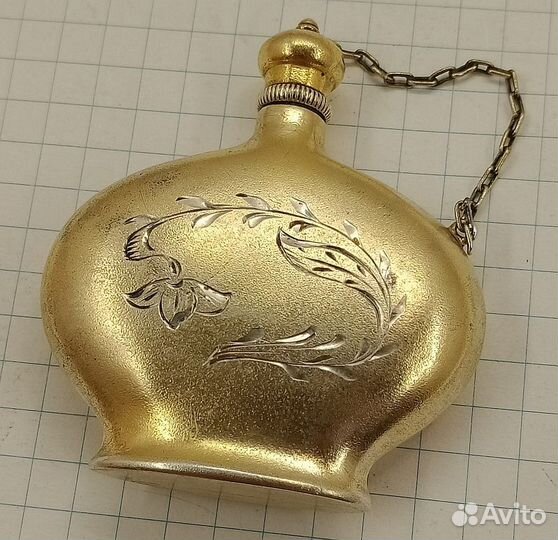 Флакон для духов. Серебро 875 пр. (025438)