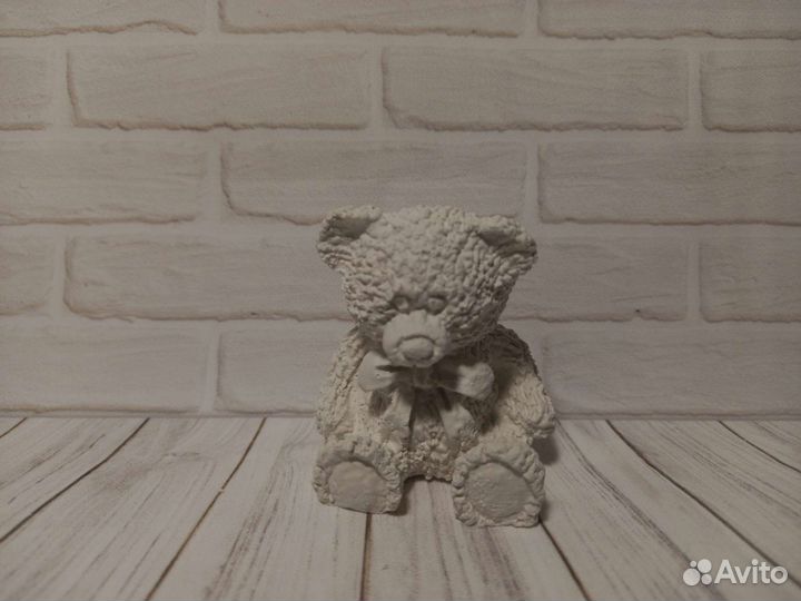 Гипсовый мишка 