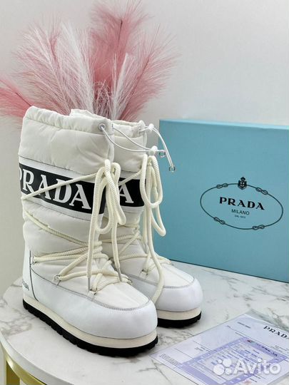 Дутики женские prada 36-40