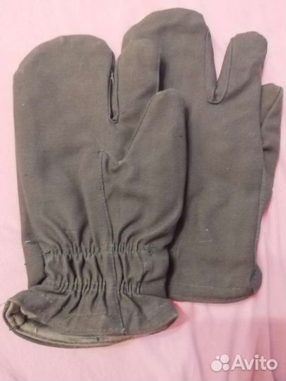 Перчатки мужские зимние рабочие с начесом