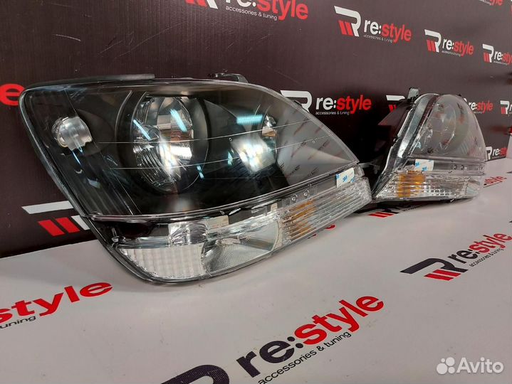 Фары Lexus RX300 1997-2003 Темные U1904
