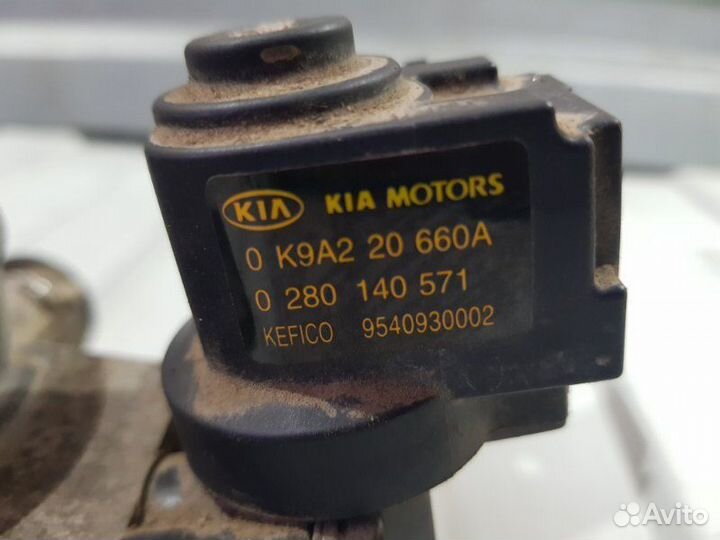 Заслонка дроссельная Kia Spectra SD S6D 2007