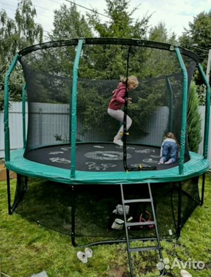 Батуты с сеткой Unix арт 3031