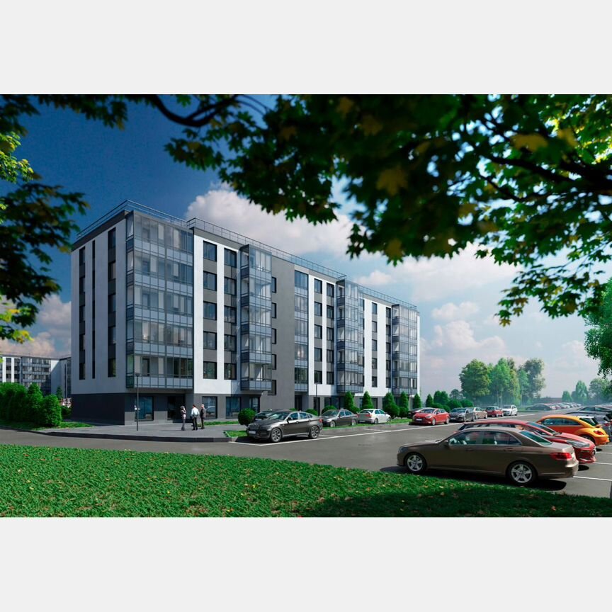 Квартира-студия, 27,6 м², 5/6 эт.