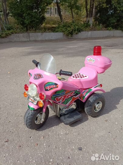 Детский электромотоцикл от 3 лет