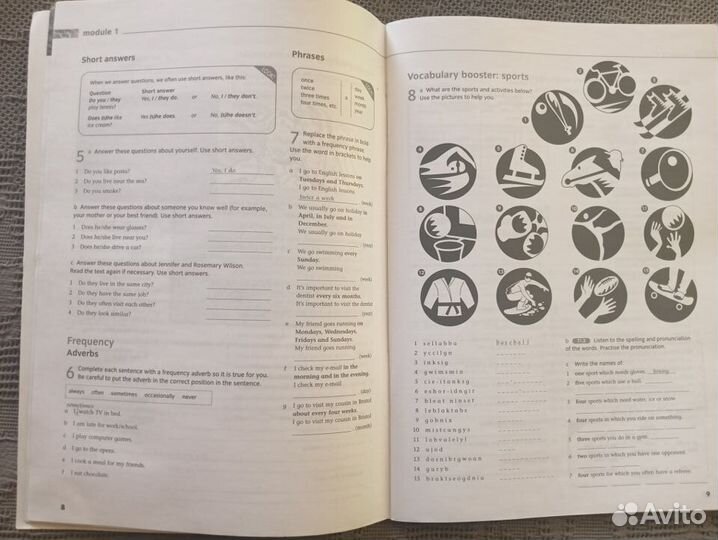 Cutting edge pre-intermediate workbook with key
