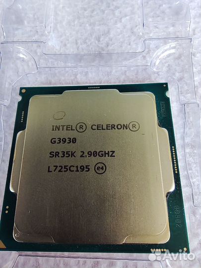 Процессор intel celeron G3930 1151