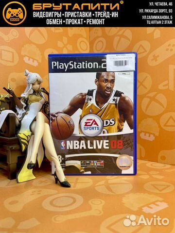 PS2 NBA Live 08 (английская версия) б/у