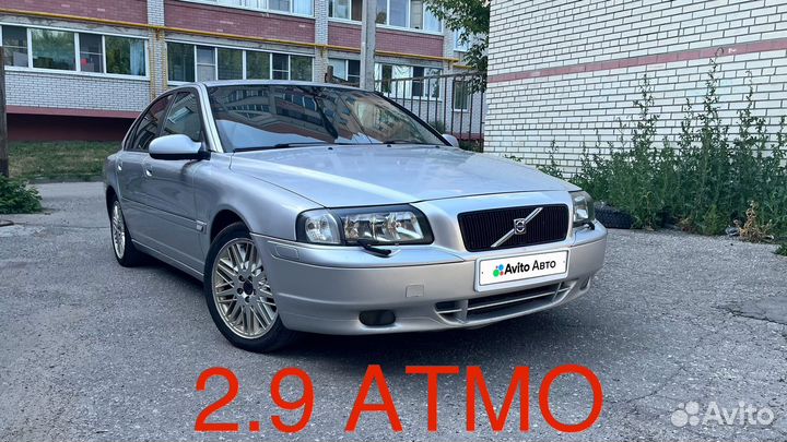 Volvo S80 2.9 AT, 2003, 280 000 км