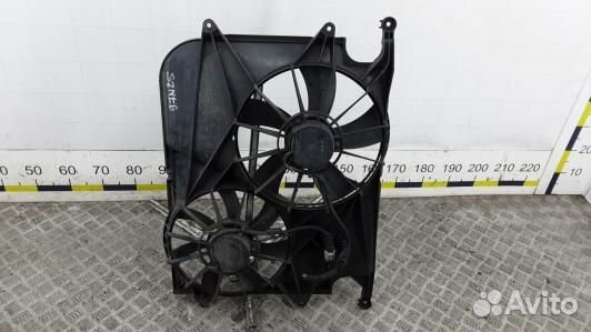 Вентилятор радиатора chevrolet captiva 1 (97N25KE0
