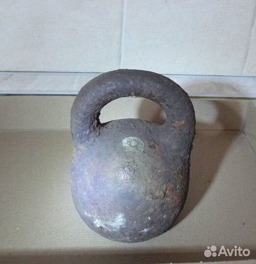 Гиря 20 фунтов