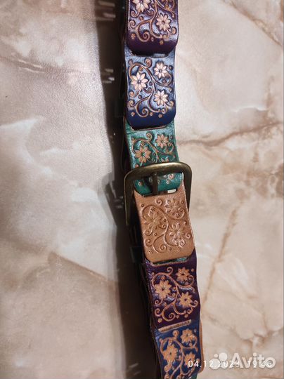 Ремень женский натуральная кожа
