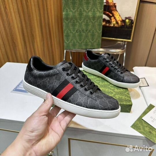 Кеды мужские gucci (premium)