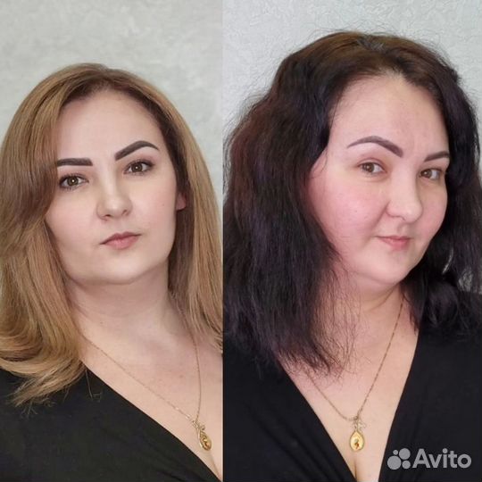 Стрижки жен и муж, укладки, мелирование, прически