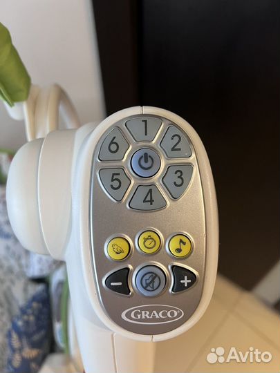 Детские электронные качели для новорожденных