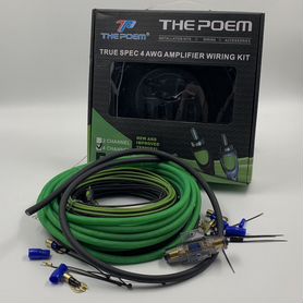 Комплект проводов THE poem 4 AWG 4 channel