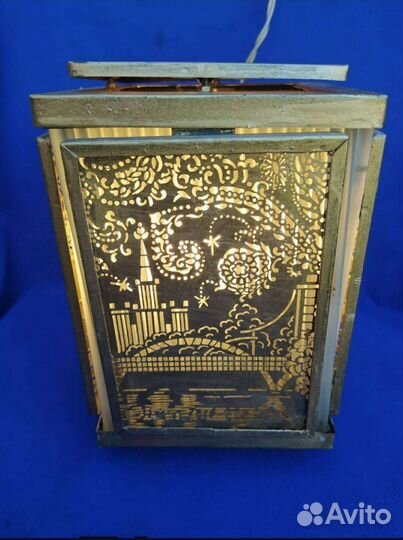 Редкий светильник Огни москвы СССР рабочий