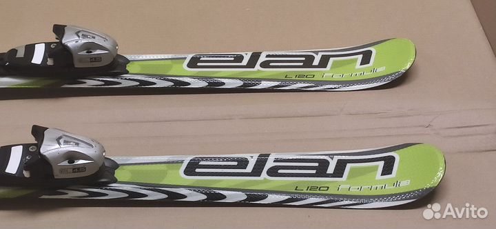 Горные лыжи Elan L120 Formula зелёного цвета