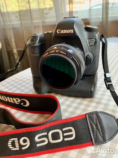 Canon 6D/60D/7D батарейная ручка Vertax E-13