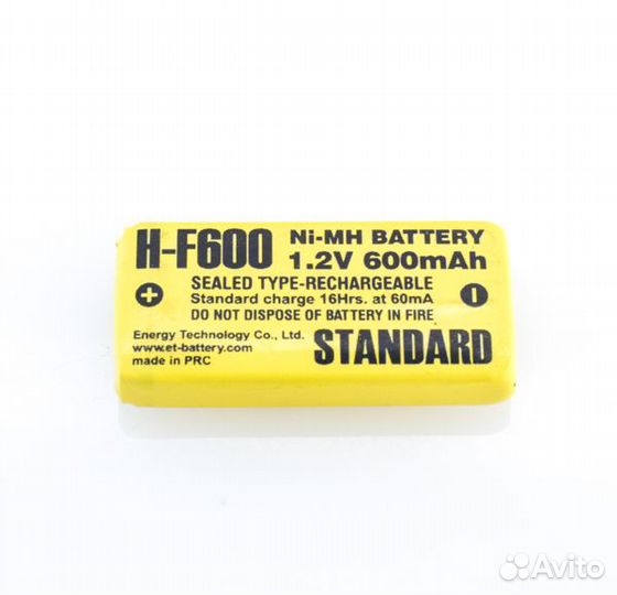 Аккумулятор ET H-F600 (1.2В, 600мАч, Ni-Mh )