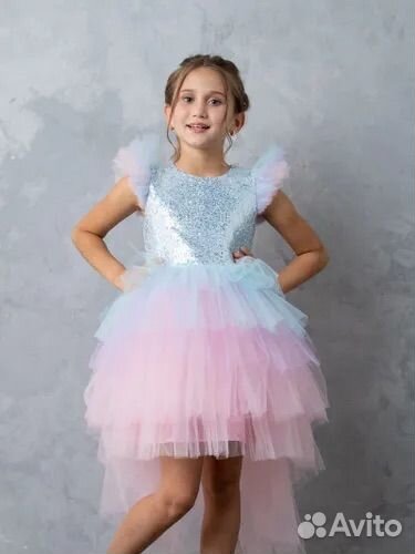 Платье единорожка 128