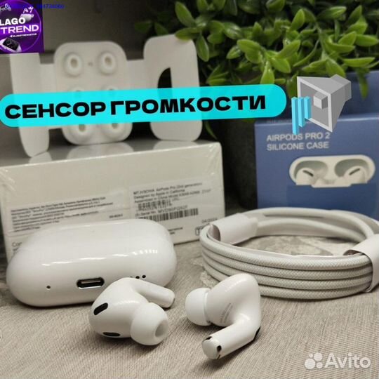 Airpods pro 2 type c premium + чехол (Арт.62976)