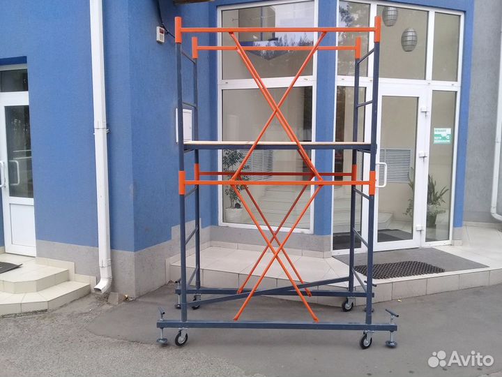 Аренда вышки-туры площадка 0.7х1.6м высота до 7.5м