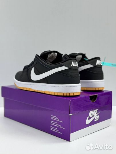 Кроссовки Nike dunk чёрные 3