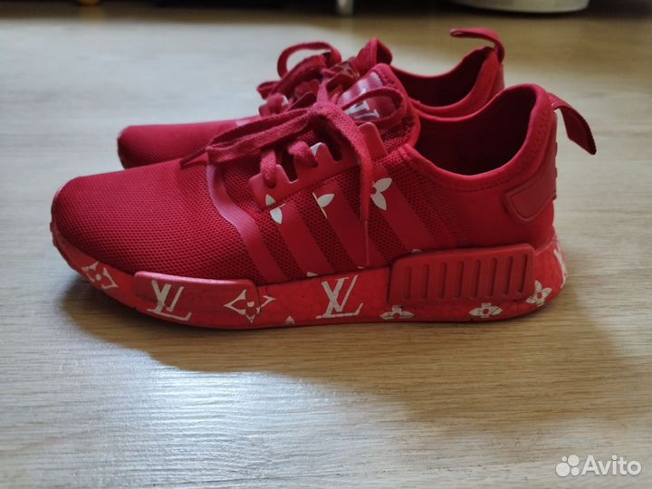 Кроссовки Adidas nmd Louis Vuitton