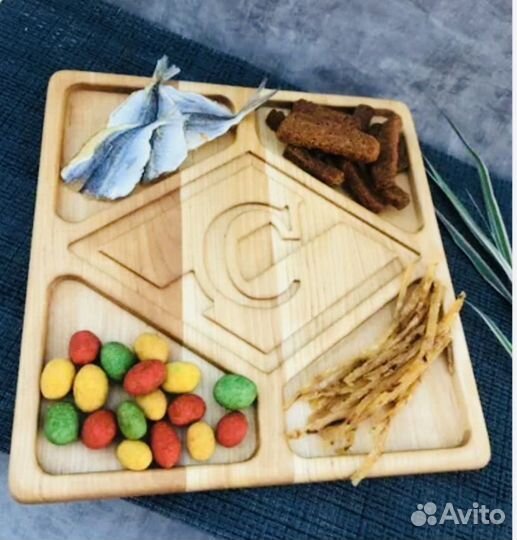 Деревянная менажница Спартак