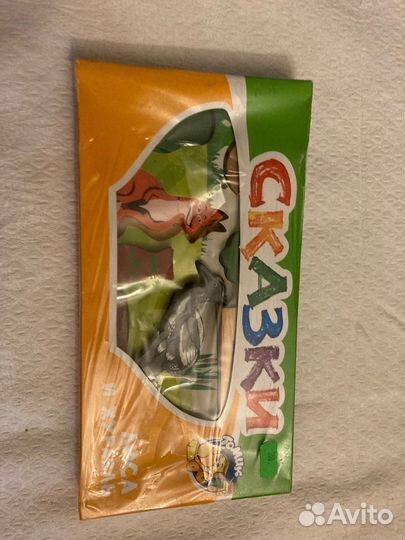 Деревянные игрушки сказки