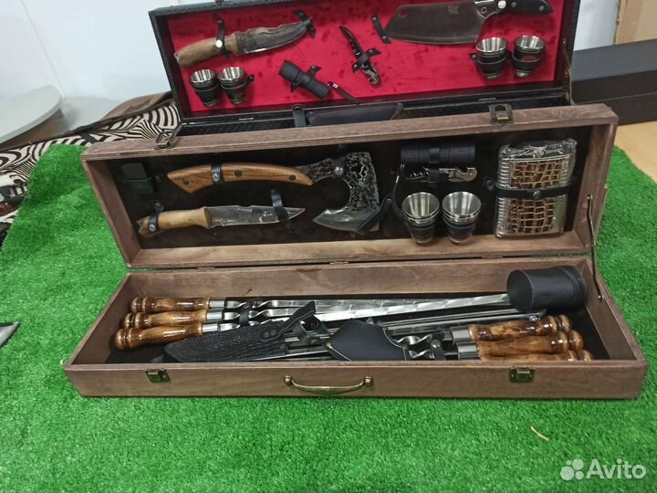 Шашлычный набор в кейсе (колчане)