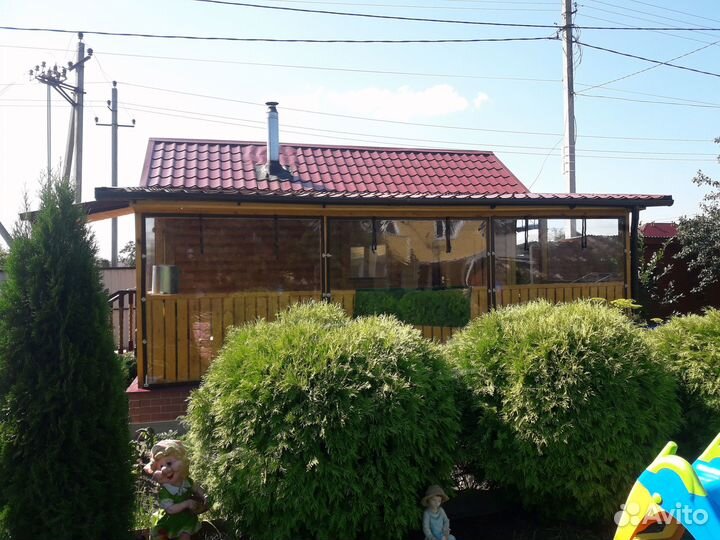 Мягкие окна пвх с монтажом