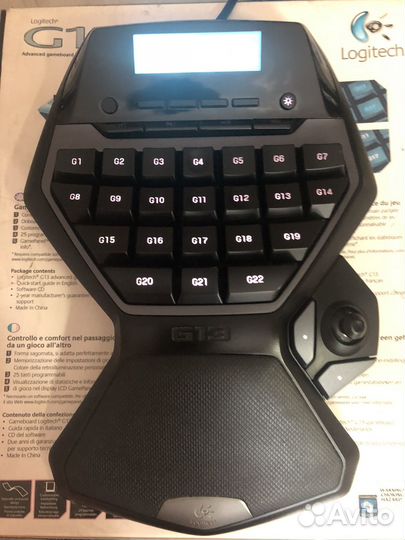 Logitech G13 Gameboard. Игровая клавиатура