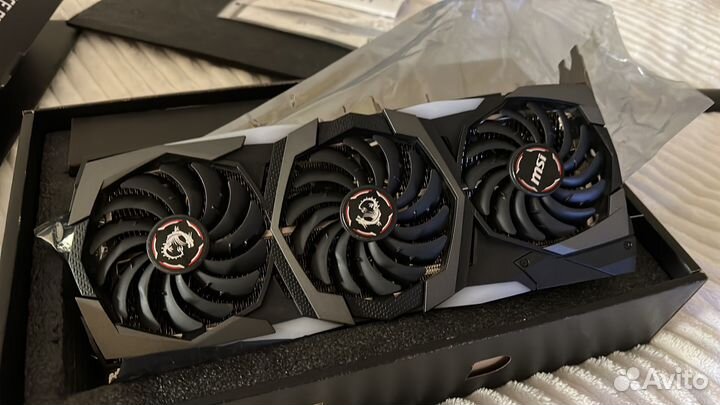 Видеокарта rtx 2070 super MSI gaming X trio