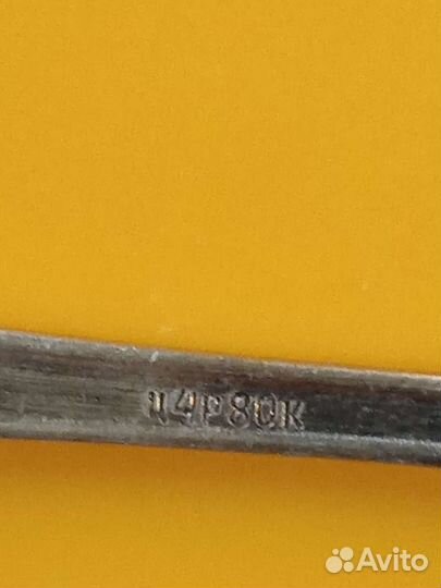 Чайные ложки из мельхиора СССР