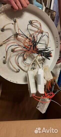 Люстра потолочная бу