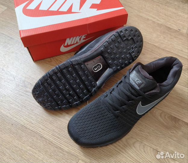 Кроссовки мужские новые Nike air max черные