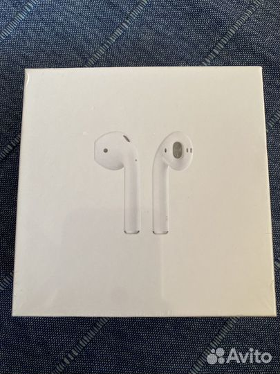 Новые беспроводные наушники airpods 2